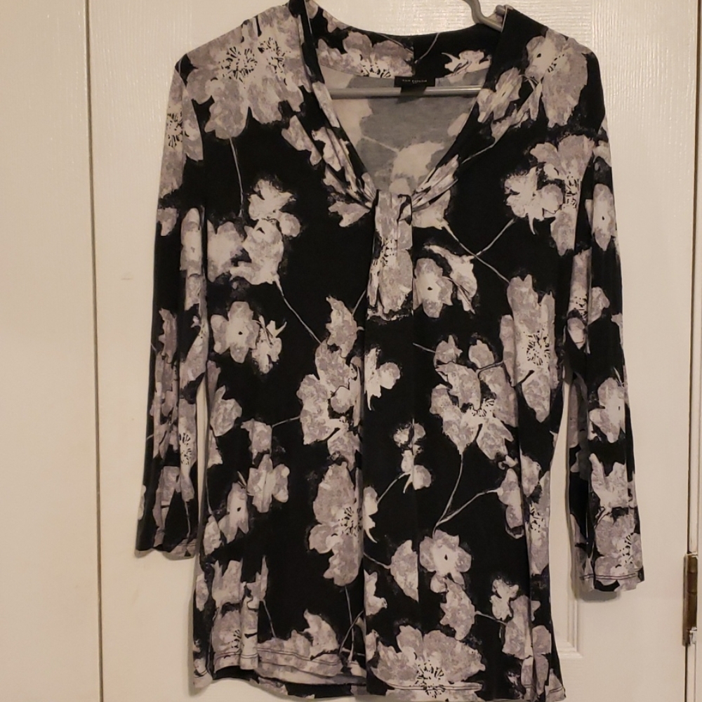 2 for 20 Ann Taylor Long Sleeve Floral Shirt